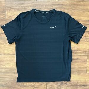 Nike Black Short-Sleeve Dri-FIT Training Tee